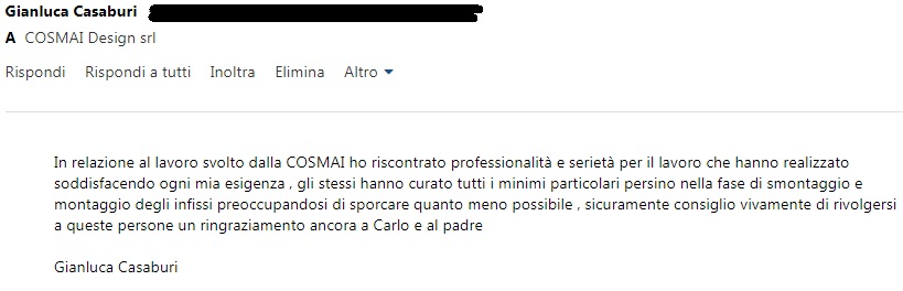 Recensione Gianluca-Cosmai Design