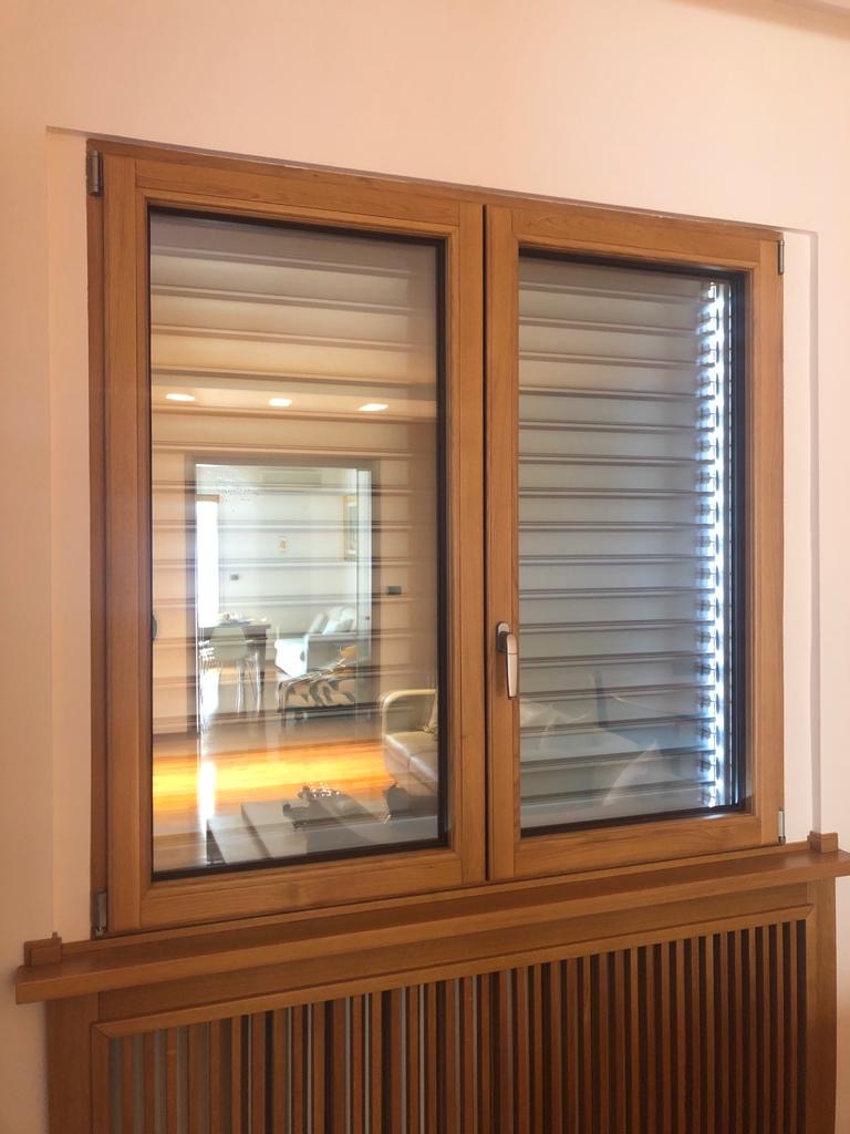 finestra alluminio legno cosmai