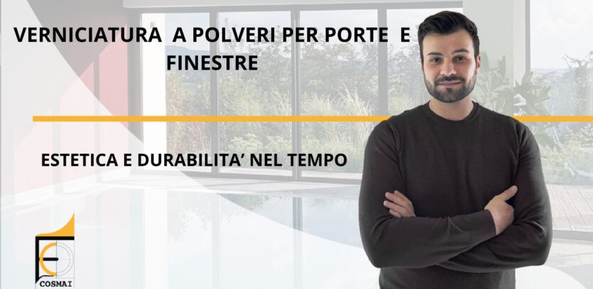 verniciatura profili finestre