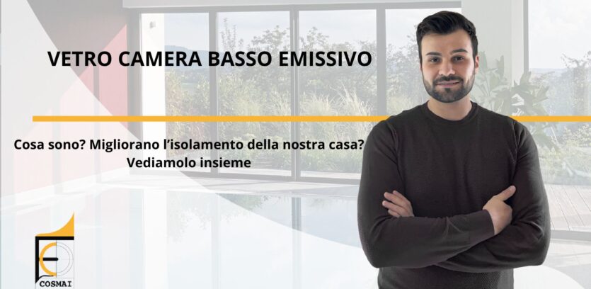 copertina vetro camera basso emissivo